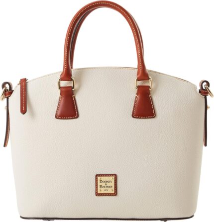 Dooney bourke handbag pebble grain domed satchel.jpg