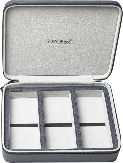 Eyewear travel case luxury 3 slot organizer for multiple glasses and sunglasses.jpg