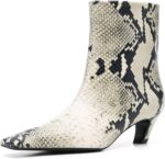 Fsj women square toe comfort kitten low heel ankle boot pull on bootie winter faux suede casual dressy shoes size 4 16 us.jpg