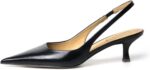 Fsj womens mid kitten heel slingback sandal pointy toe sexy pumps comfortable dress party walking shoes size 4 15 us.jpg