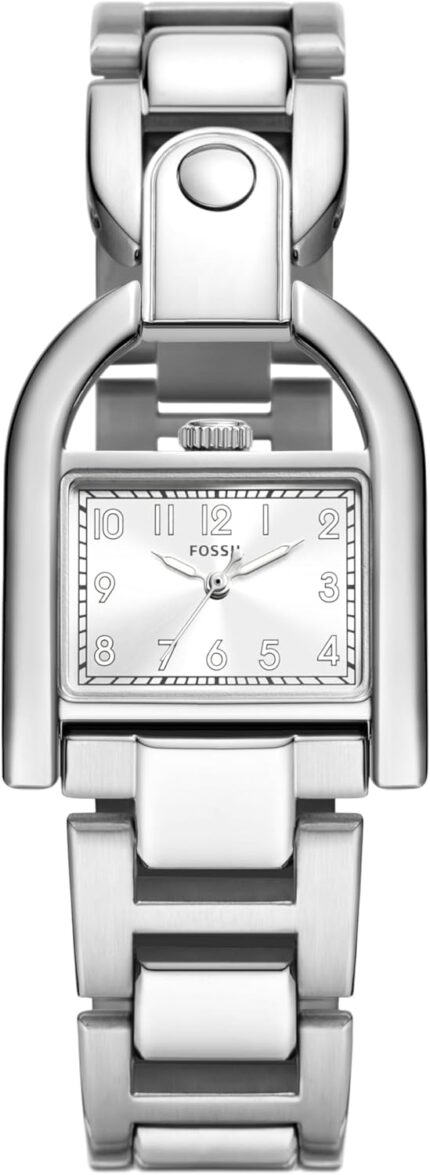 Fossil womens harwell quartz stainless steel and leather three hand watch.jpg