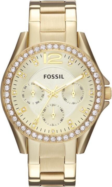 Fossil womens riley quartz stainless steel multifunction watch.jpg