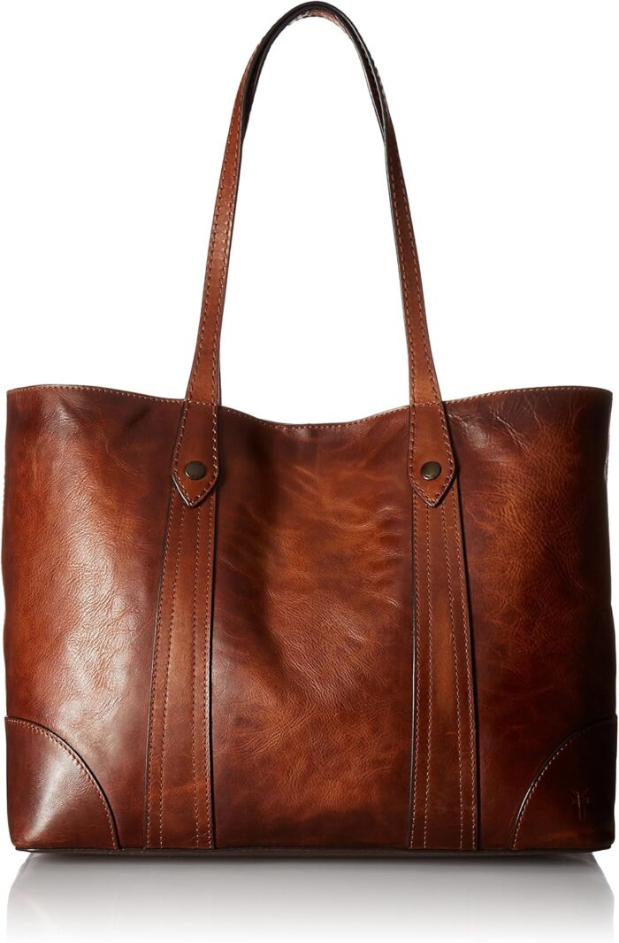 Frye womens melissa shopper tote bag stylist large handbag with adjustable strap pockets.jpg