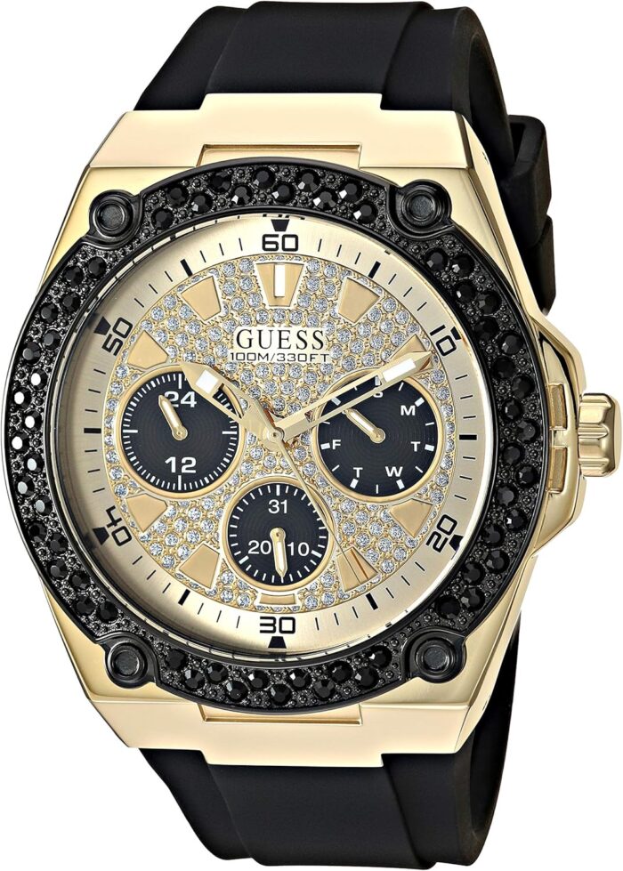 Guess mens stainless steel quartz watch.jpg