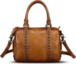 Genuine leather purses and handbags for women vintage handmade real leather shoulder bag crossbody bag satchel.jpg