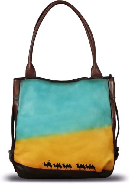 Genuine leather shoulder bag purse for women retro top handle bags handmade vintage crossbody tote handbags purse.jpg