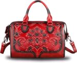 Genuine leather top handle handbag for women handmade vintage satchel retro cowhide crossbody handbags purse hobo bags.jpg