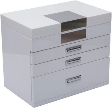 Gift for women jewelry boxes jewelry box wooden showcase high end modern style simple multi layer high capacity desktop storage box for jewelry new year presentsgrey.jpg
