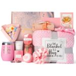Gifts basket for women 12pcs unique birthday mothers day gift set bath relaxing spa present basket set self care package for her mom sister female friends wife girlfriend grandma daughter.jpg