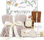 Gifts for women get well soon gifts for women sympathy care baskets thinking of you care package self care gifts after surgery feel better gifts blanket khaki.jpg