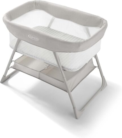 Graco dreammore bedside bassinet newborn bassinet travel bassinet portable bassinet for newborn babies to 6 months willow.jpg