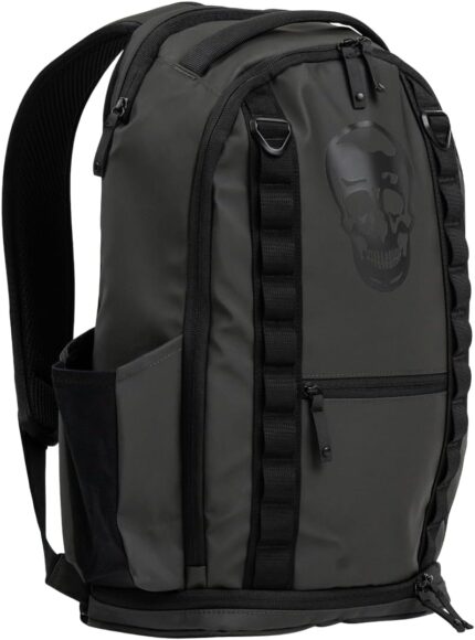 Gymreapers gravestone 21l backpack travel gym bag water resistant lightweight laptop sleeve carry on luggage for men women gunmetal.jpg