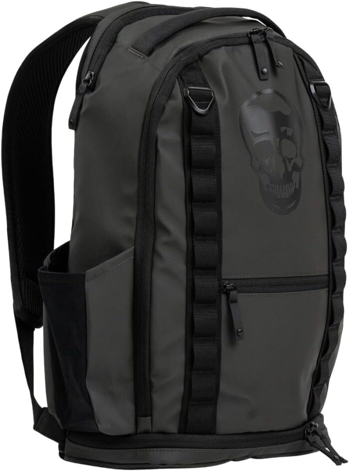 Gymreapers gravestone 21l backpack travel gym bag water resistant lightweight laptop sleeve carry on luggage for men women gunmetal.jpg