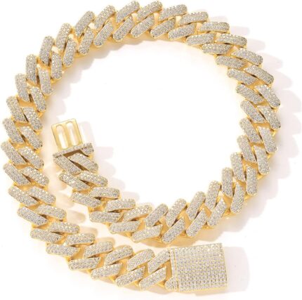 Icediamond 20mm hip hop iced out miami cuban link chain necklace 14k gold plated bling cz bling diamond choker heavy cuban necklace luxury trend jewelry gift for men.jpg