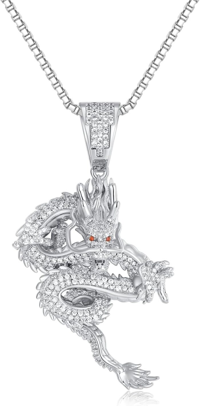 Icediamond iced out imperial shenlong pendant chain necklace 18k gold plated brass s925 silver exquisite hip hop luxury jewelry for men.jpg