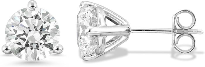 Igi certified 1.50 to 4.00 carat lab grown diamond round stud earrings for women i 14k white gold earrings for her i j vs1 vs2 cttw 3 prong martini set diamond i push back studs.jpg