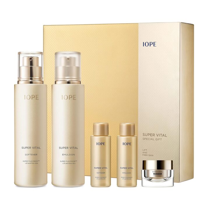 Iope super vital skin care set luxury korean skincare gift set for anti aging including face toner lotion and moisturizer for wrinkle care facial care kit for all skin for hydration lifting.jpg