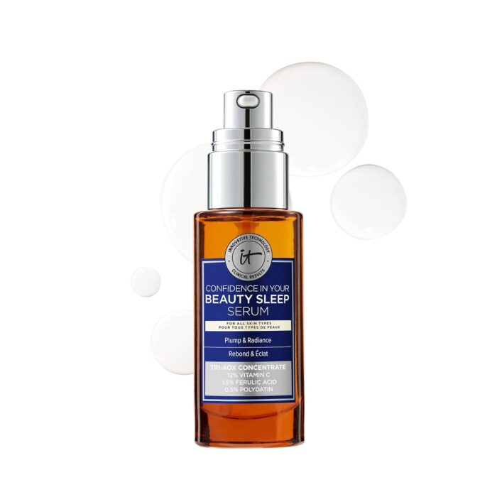It cosmetics confidence in your beauty sleep triple antioxidant brightening serum – 24hr hydration – anti aging – 12 vitamin c serum fragrance free – all skin types 1.0 fl. oz.jpg