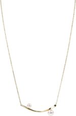 Japanese 4.5 6.0mm akoya cultured pearl pendant necklace for women with 18k yellow gold stylish design excellent gift pearl necklace.jpg