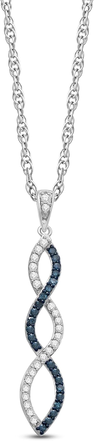 Jewelili 10k white gold twist pendant necklace with natural white round and treated blue or black diamonds 14 cttw 18 rope chain.jpg
