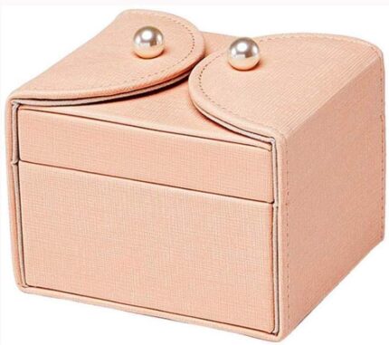 Jewellery box storage box，jewelry storage box high end jewelry storage and display box artificial leather jewelry storage box womens gift.jpg