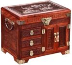 Jewelry box wooden jewelry box with lock large capacity jewelry case high end jewelry organizer box for women jewelry storage box gifts exquisite.jpg