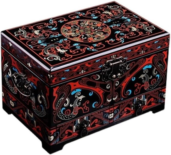 Jewlrey box retro style han pattern lacquerware jewelry box classical wooden lacquer box chinese style gift box high end gift box jewelry box for womenb.jpg