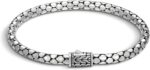 John hardy dot collection womens bracelet 4.5mm 925 sterling silver luxury womens wrist bracelet with pusher clasp.jpg