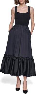 Karl lagerfeld paris womens soft fashionable dress.jpg