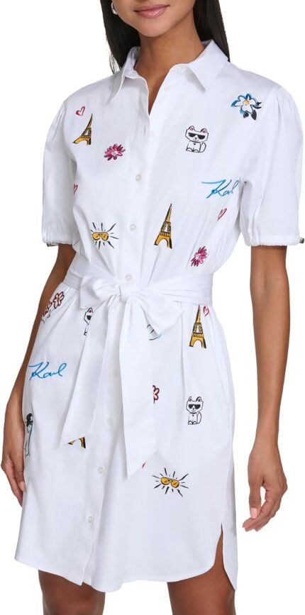Karl lagerfeld paris womens stylish fashionable dress.jpg