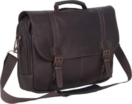 Kenneth cole reaction show business 16 colombian leather business laptop portfolio messenger bag.jpg
