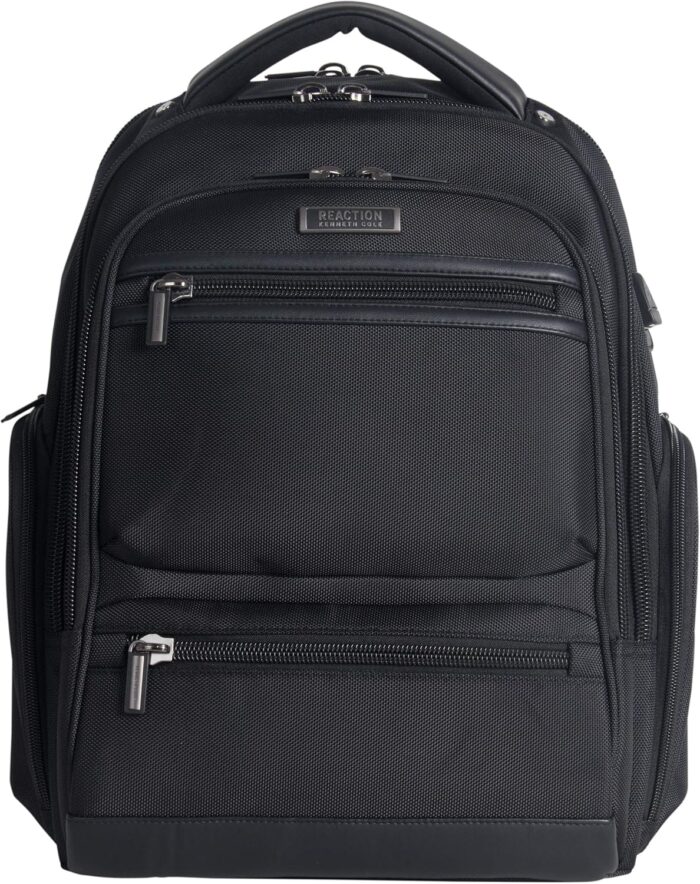 Kenneth cole reaction protec travel computer bag black 17 laptop business.jpg