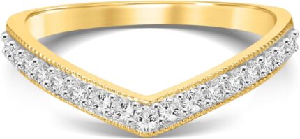 La joya 14 12 ct. tw. v shaped womens lab grown diamond band rings in 10k solid gold certified gh vssi lab grown diamond anniversary ring stacking ring and wedding bands for women.jpg