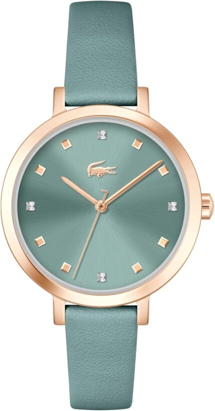 Lacoste riga womens 3h quartz watch stainless steel water resistant up to 5atm50 meters minimalist elegance premium fashion timepiece gift for her 34mm.jpg