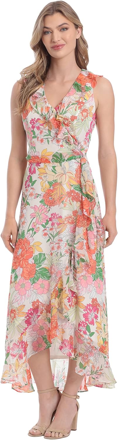 London times womens chiffon faux wrap ruffle maxi dress guest of wedding.jpg