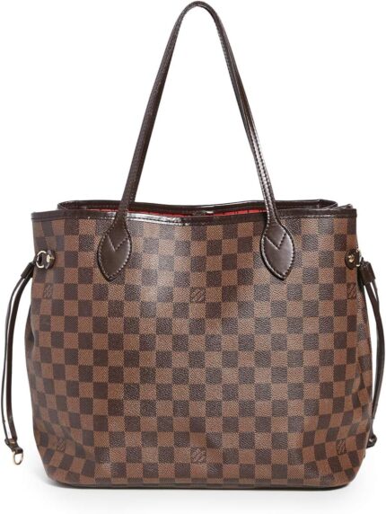 Louis vuitton womens pre loved neverfull mm damier ebene bag.jpg