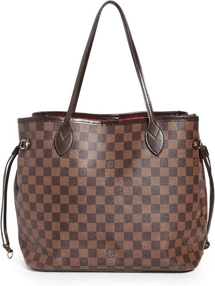 Louis vuitton womens pre loved neverfull mm damier ebene bag.jpg