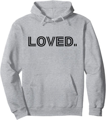Loved self love for men women child digital love sign pullover hoodie.png