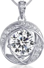 Luxury moissanite necklace for women 1 2 carat 925 sterling silver jewelry pendant gift for wife girlfriend anniversary wedding birthday mothers day necklace gifts for women.jpg