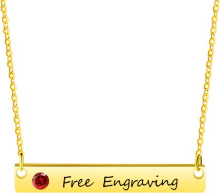Mrenite 10k 14k 18k solid yellow gold personalized horizontal curve bar necklace – engravable letters nameplate pendant withwithout birthstone custom any name gift for women.jpg