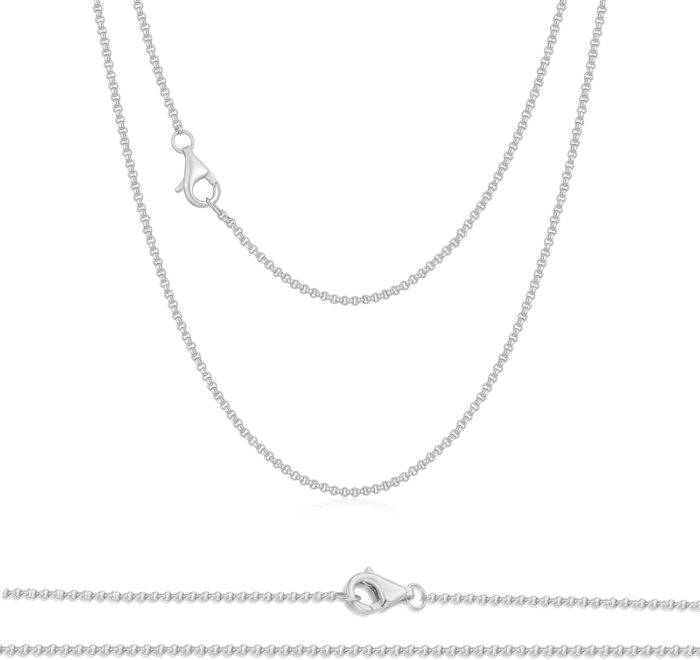 Mrenite solid 18k gold 1mm1.1mm1.3mm3mm round rolo cable chain necklace gold silver chain necklaces lobster clasp for women 14 16 18 20 22 24 26 28 30.jpg