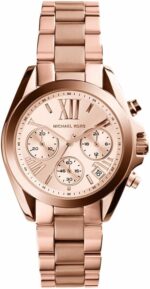 Michael kors bradshaw womens watch stainless steel chronograph watch for women with steel or leather band.jpg