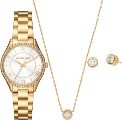 Michael kors lauryn womens watch stainless steel bracelet watch for women.jpg