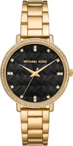 Michael kors pyper three hand gold tone alloy metal womens watch model mk4593.jpg