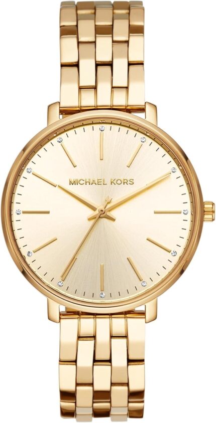 Michael kors pyper three hand gold tone stainless steel womens watch model mk3898.jpg