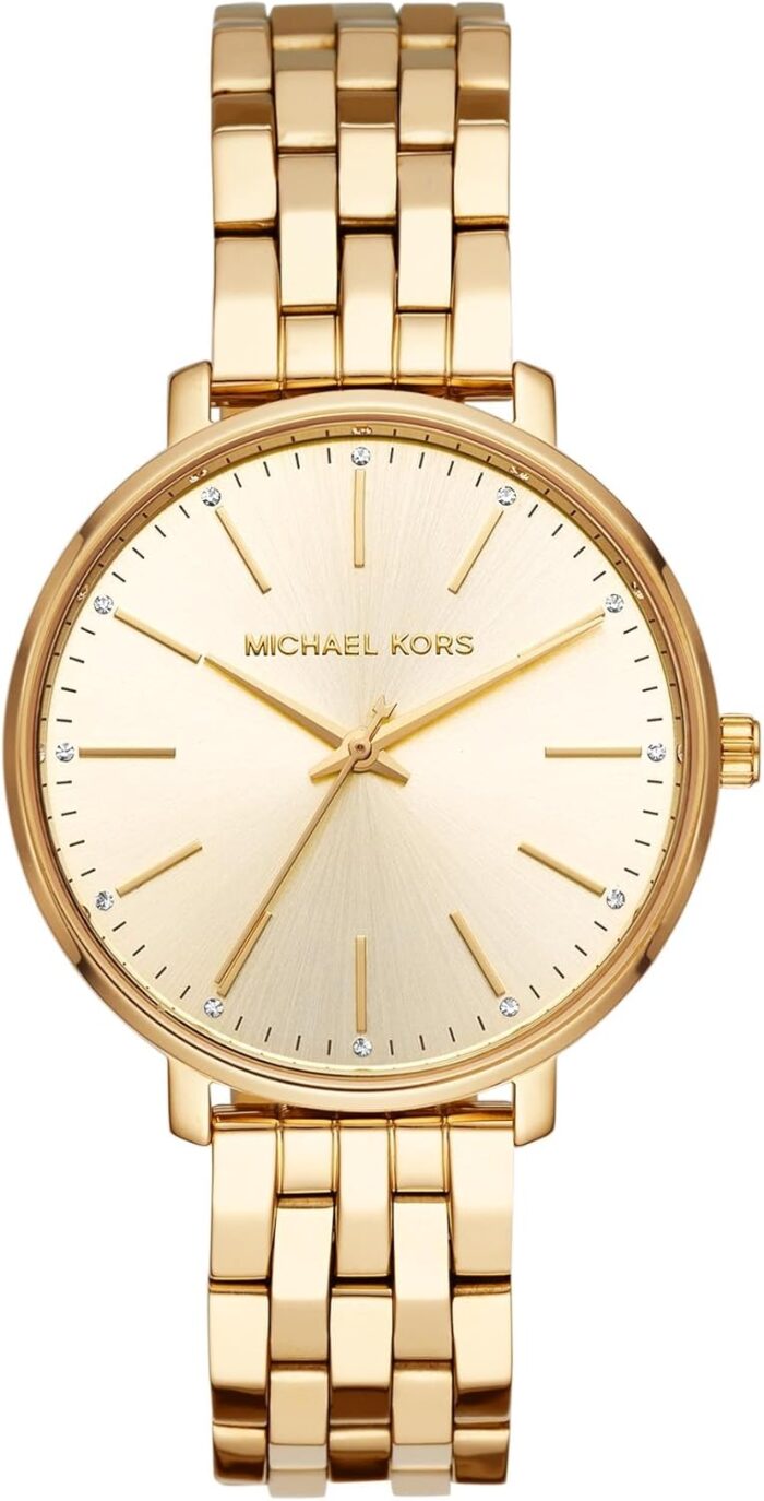 Michael kors pyper three hand gold tone stainless steel womens watch model mk3898.jpg