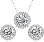 Moissanite necklace and earrings set for womenmen crystal goldsilver jewelry prom accessories anniversary birthday party moissanite jewelry set gifts.jpg