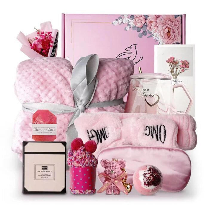 Mothers day gifts self care gifts for women get well soon gifts basket birthday gifts care package relaxing spa gifts for mom w cozy blanket gifts basket for mom women friend sister wife.jpg