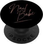 Nail babe nail salon nail designer nail stylist nail tech popsockets swappable popgrip.jpg