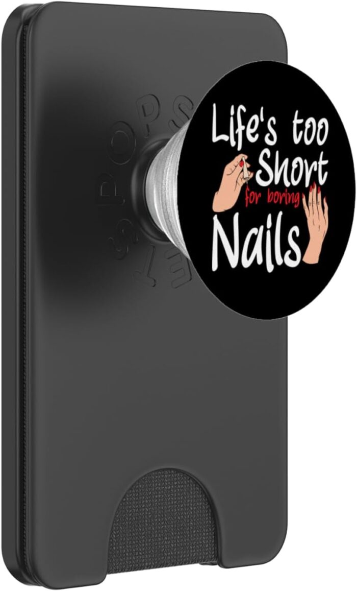 Nail technician nail tech manicurist nail hustler naildesign popsockets popwallet for magsafe.jpg